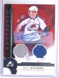 DELETE 2019 2016-17 Upper Deck Artifacts Matt Duchene autograph auto jersey #D09/25
