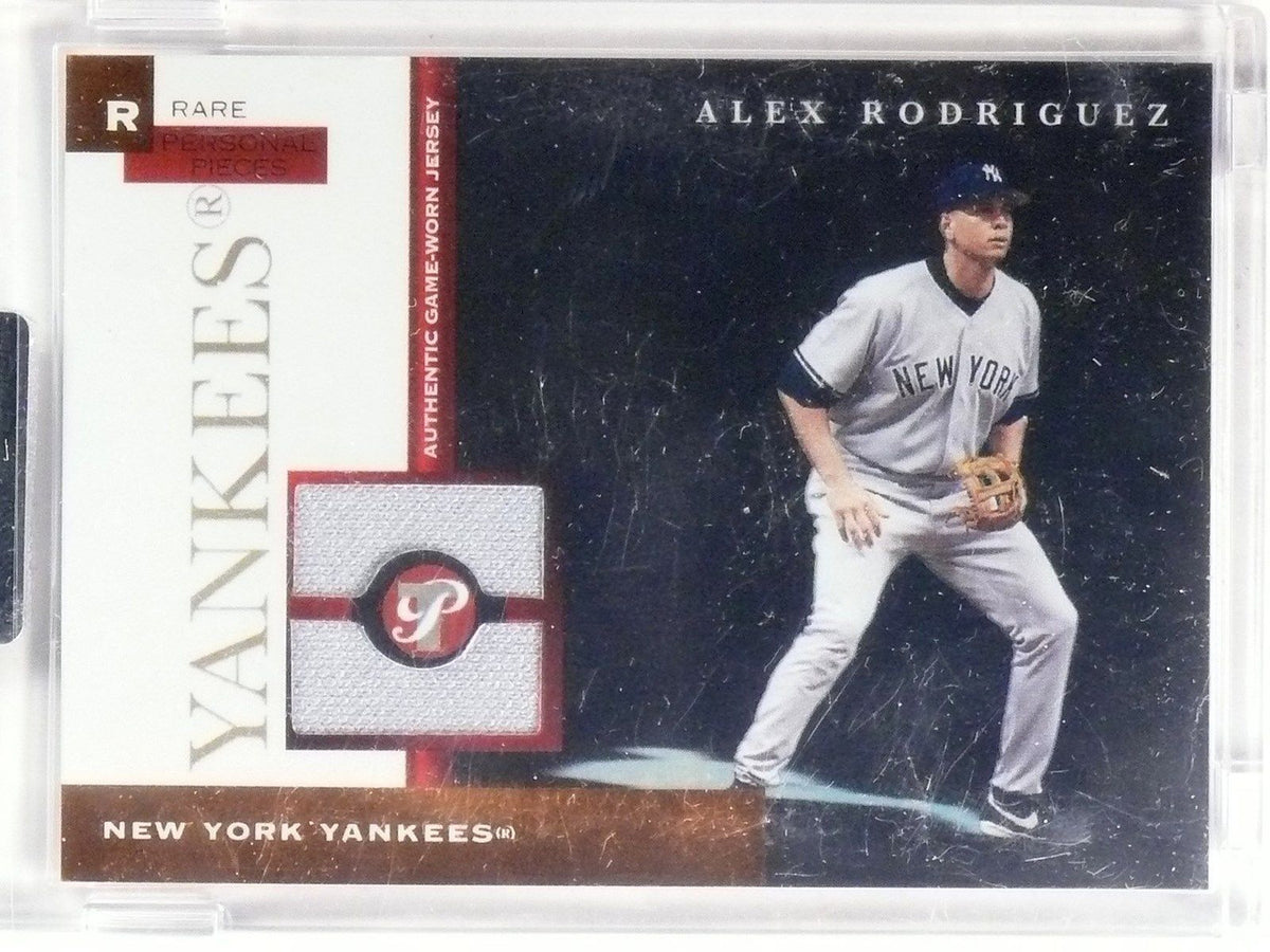 DELETE 2095 2005 Topps Pristine Personal Pieces Rare Alex Rodriguez jersey #D1/3