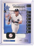 2001 Leaf Rookies & Stars Statistical Standouts Derek Jeter base #SS-20
