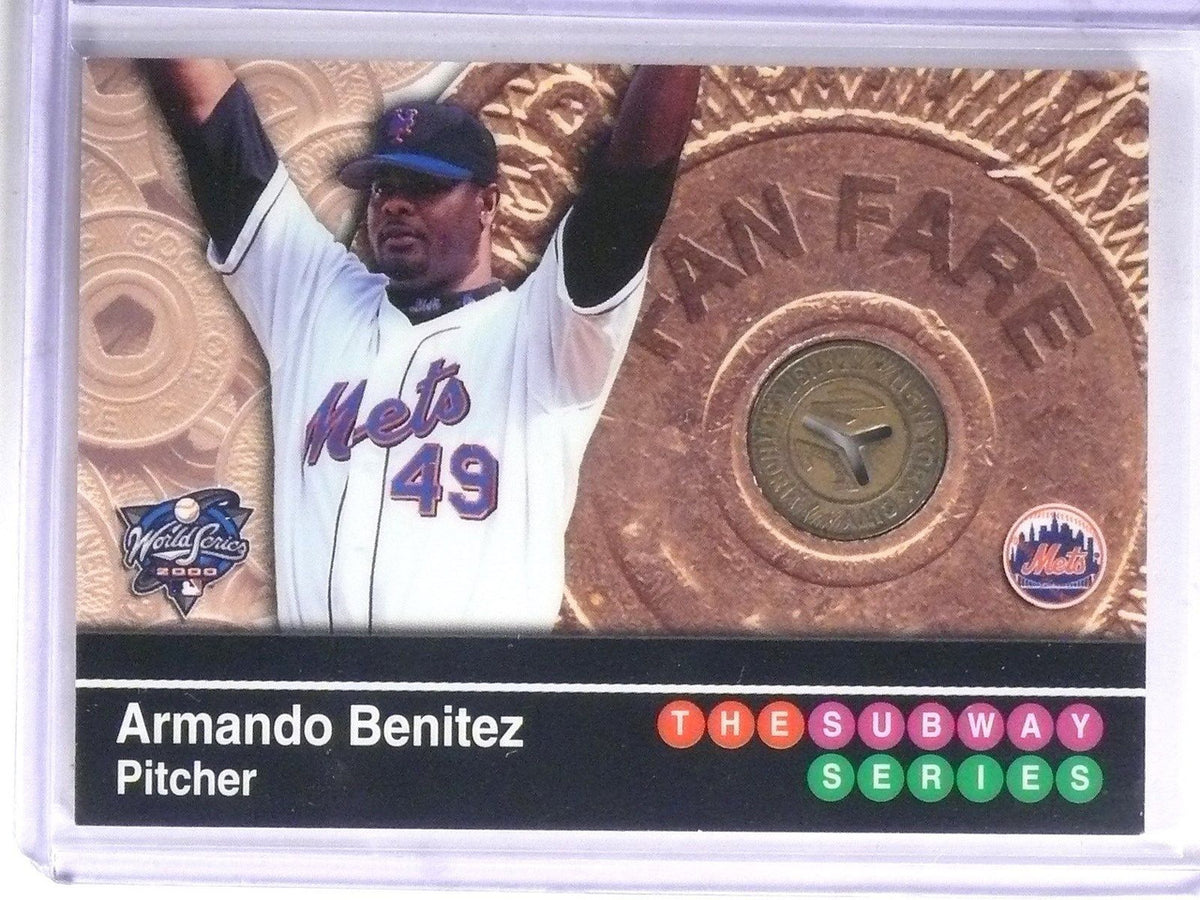 DELETE 2658 2000 Topps Subway Series FanFare Tokens Armando Benitez Token #SSR18