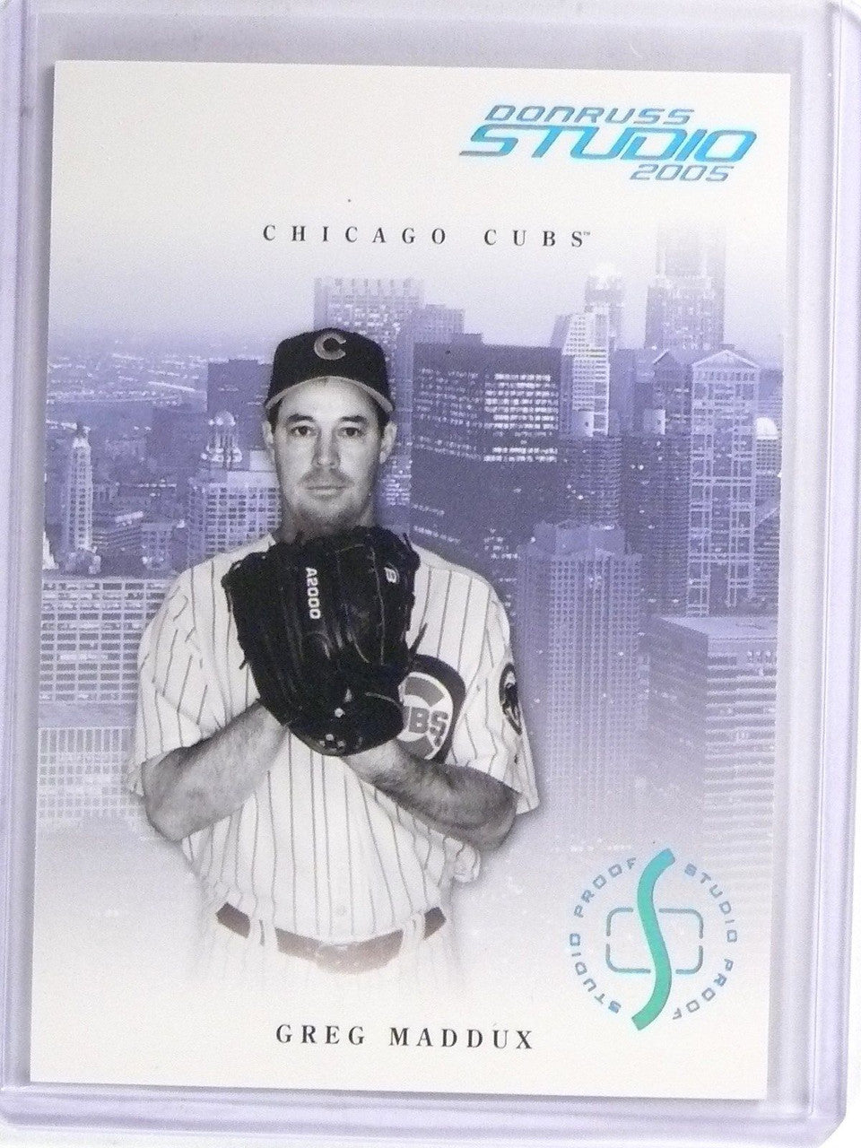 DELETE 2844 2005 Donruss Studio Proofs Platinum Greg Maddux #D07/10 #60