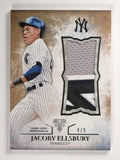 DELETE 3692 2015 Topps Triple Threads Jacoby Ellsbury jumbo 3clr patch #D4/9