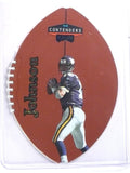 DELETE 3704 1998 Playoff Contenders Leather Gold Brad Johnson #D01/37 #51