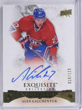 DELETE 4663 2015-16 UD Exquisite Signatures Alex Galchenyuk Autograph #D010/125 #ESAG