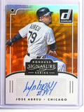 DELETE 5316 2016 Donruss Signature Series Orange Jose Abreu Autograph #D10/25 #SGSJU
