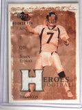 DELETE 6167 2001 Upper Deck Rookie F/x Heroes John Elway jersey #HF-JE