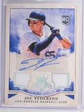 DELETE 6639 2015 Panini Diamond Kings Joc Pederson autograph auto jersey #D19/299