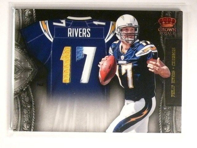 DELETE 6833 2011 Crown Royale Jesey Numbers Philip Rivers 3clr patch #D03/10 #8