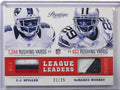 DELETE 7052 2013 Prestige League Leaders C.J. Spiller & Demarco Murray 3clr patch #D21/25