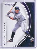 2016 Panini Immaculate Purple Miguel Cabrera #D2/5 #57