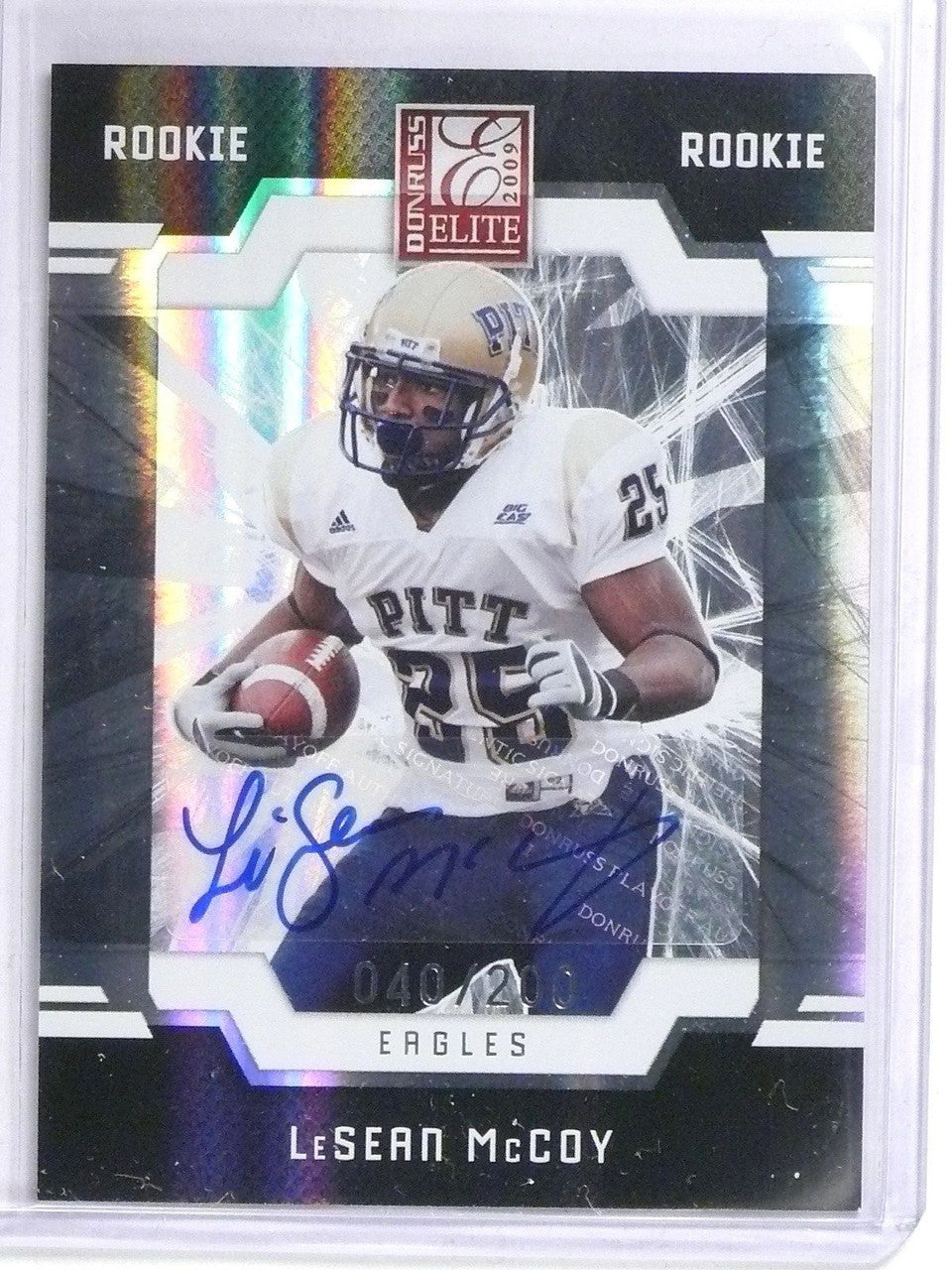 DELETE 7613 2009 Elite Turn of the Century LeSean McCoy Rookie Autograph #D040/200 #160