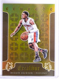 2015-16 Panini Excalibur Crusade Gold Reggie Jackson #D06/10 #100