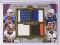 DELETE 8994 2012 Topps Supreme Andrew Luck Griffin Gordon Rookie quad patch #D5/5
