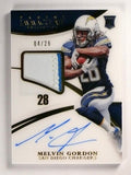 DELETE 9551 2015 Immaculate Collection Acetate Melvin Gordon autograph patch rc #D04/28