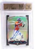 DELETE 10251 2014 Topps Chrome Mini Black Refractor Cody Latimer RC Auto #D17/25 BGS 9.5