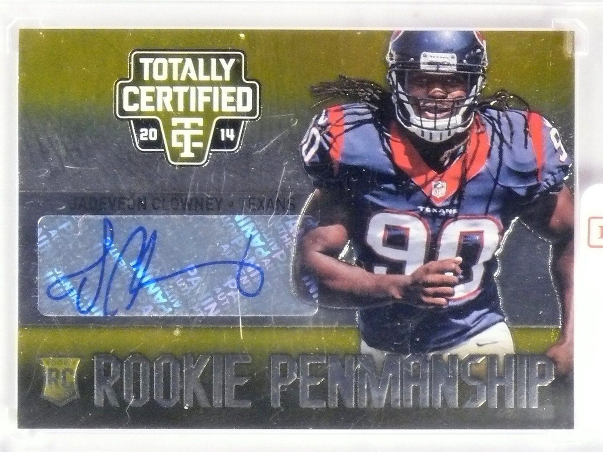DELETE 10263 2014 Totally Certified RC Penmanship Gold Jadeveon Clowney Autograph #D3/5