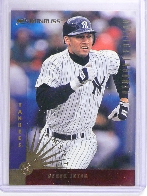 1997 Donruss Pennant Edition Yankees Team Set Derek Jeter #123