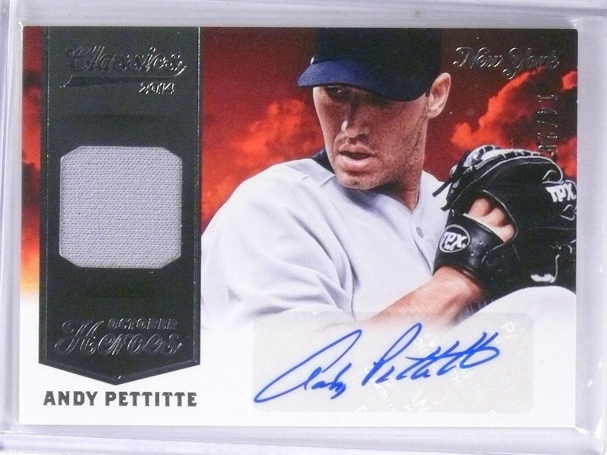 DELETE 10540 2014 Classics October Heroes Andy Pettitte Autograph Jersey #D14/25 #3
