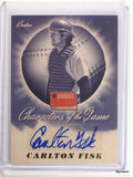 DELETE 10973 2013 Panini America's Pastime Characters Carlton Fisk autograph auto #D09/10