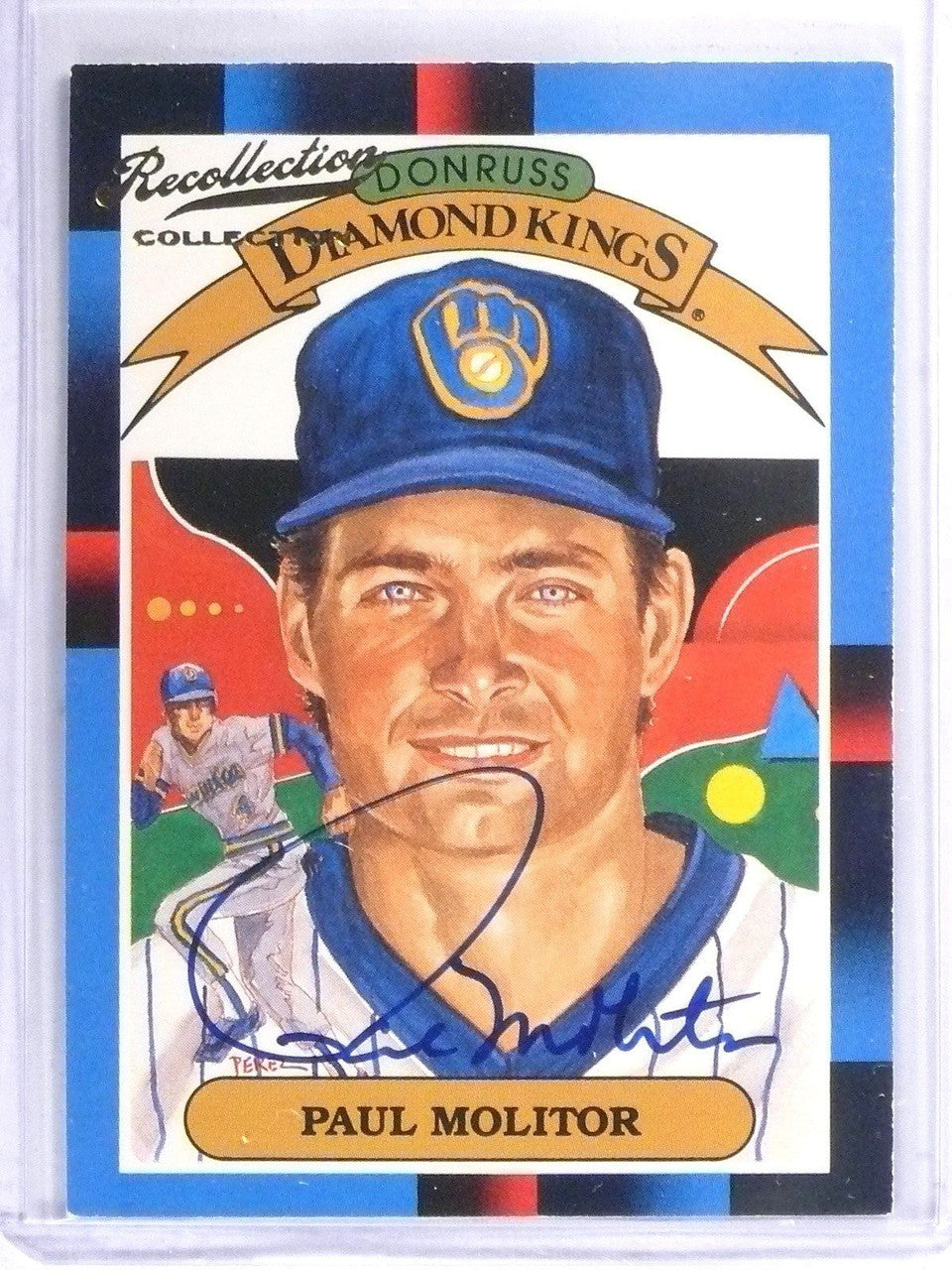 DELETE 11066 2005 Absolute Recollection Collection Paul Molitor autograph auto #D07/13