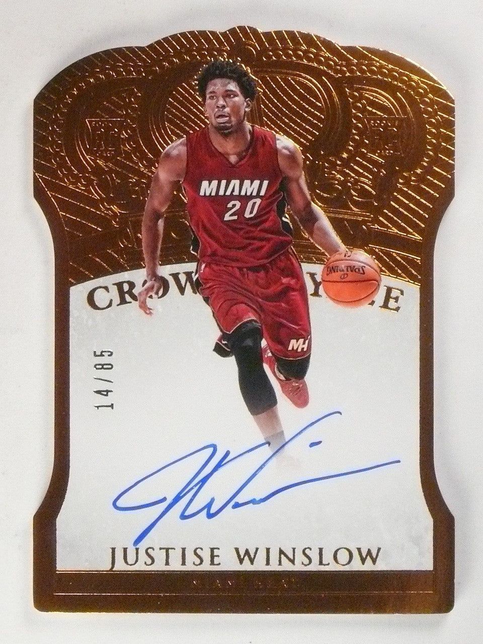 DELETE 11188 2015-16 Panini Preferred Justise Winslow Crown Royale Autograph RC #D14/85