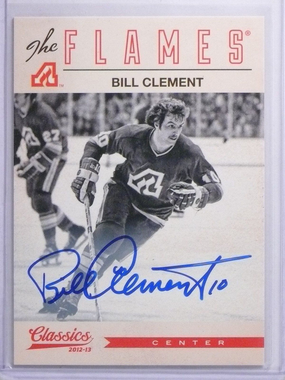 2012-13 Classics Signatures Bill Clement Autograph #123