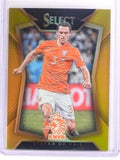DELETE 12473 2015 Select SoCcer Gold Prizm Stefan De Vrij #d07/10 #98 Netherlands