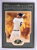 2008 Donruss Threads Diamond Kings Framed Green Stan Musial #D08/25 #DK48
