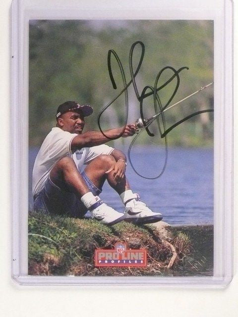 DELETE 12813 1992 Proline Profiles Thurman Thomas Autograph Auto #7