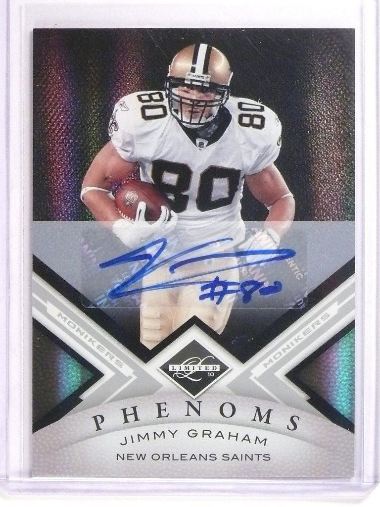DELETE 12956 2010 Panini Limited Jimmy Graham autograph auto rc rookie #D144/199