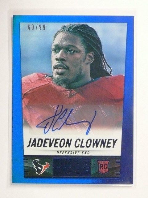 DELETE 13053 2014 Panini Hot Rookies Blue Jadeveon Clowney autograph auto rc #D60/99