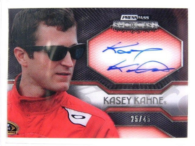 DELETE 13316 2010 Press Pass Showcase Exhibit Ink Kasey Kahne auto #D25/45