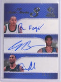 DELETE 13830 07-08 Sp Rookie Threads Multi-Marks Foye Brewer Jefferson auto #D23/25