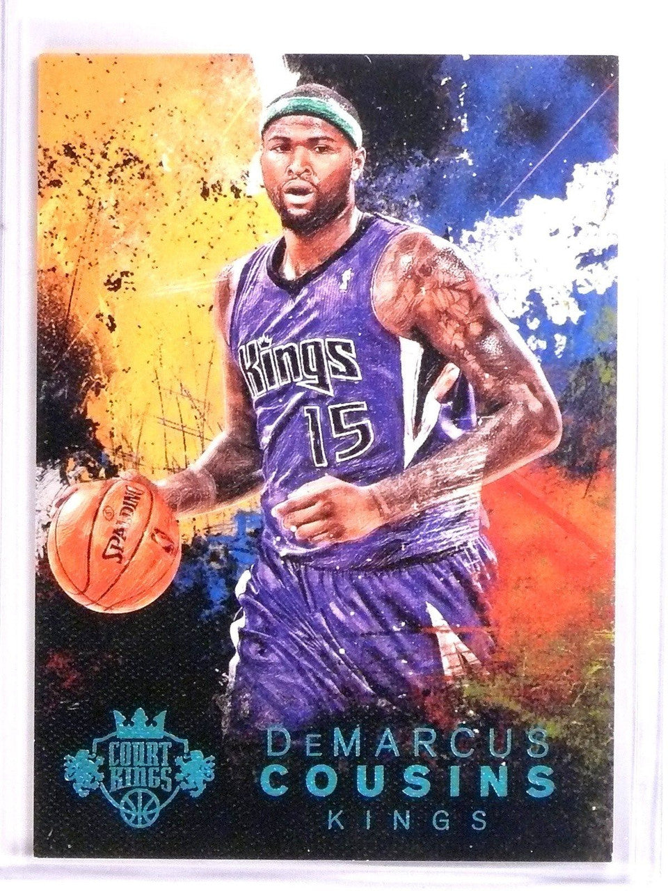 2014-15 Court Kings DeMarcus Cousins Sapphire #D22/25 #23