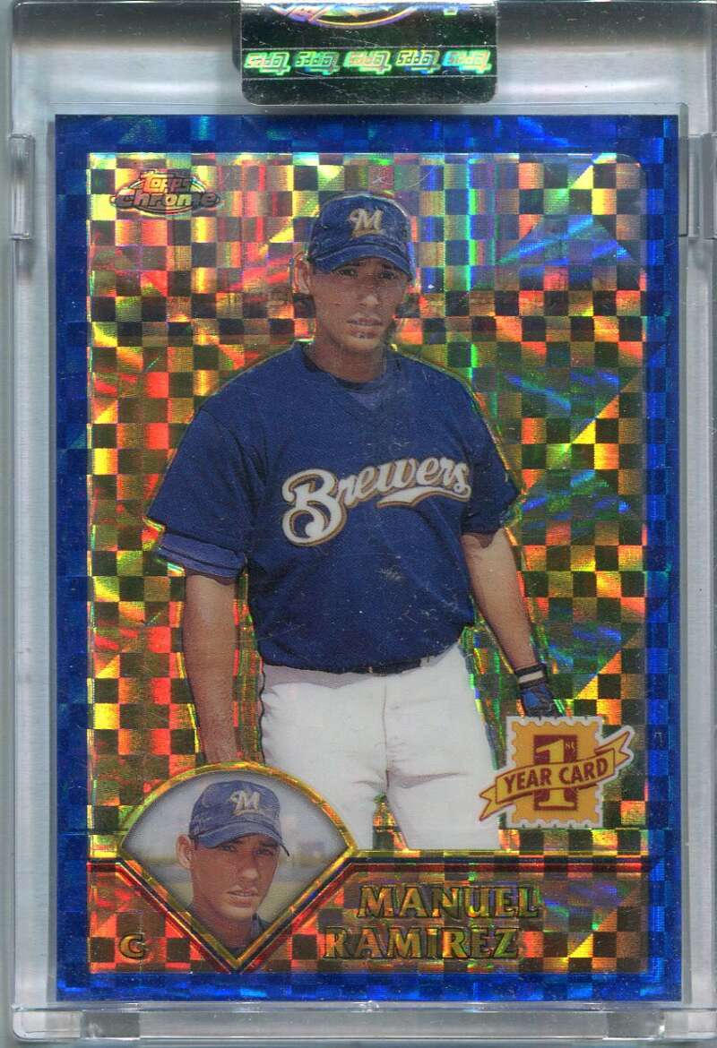 2003 Topps Chrome Uncirculated X-Fractor 204 Manuel Ramirez Rookie 30/50