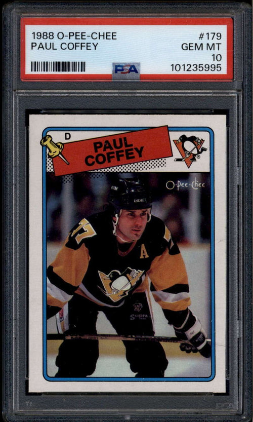 1988-89 O-Pee-Chee 179 Paul Coffey PSA 10 GEM MT